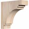 Ekena Millwork Pescadero Smooth Corbel, Douglas Fir, 3 1/2"W x 10"D x 10"H COR04X10X10PEC00SDF - alternate 1